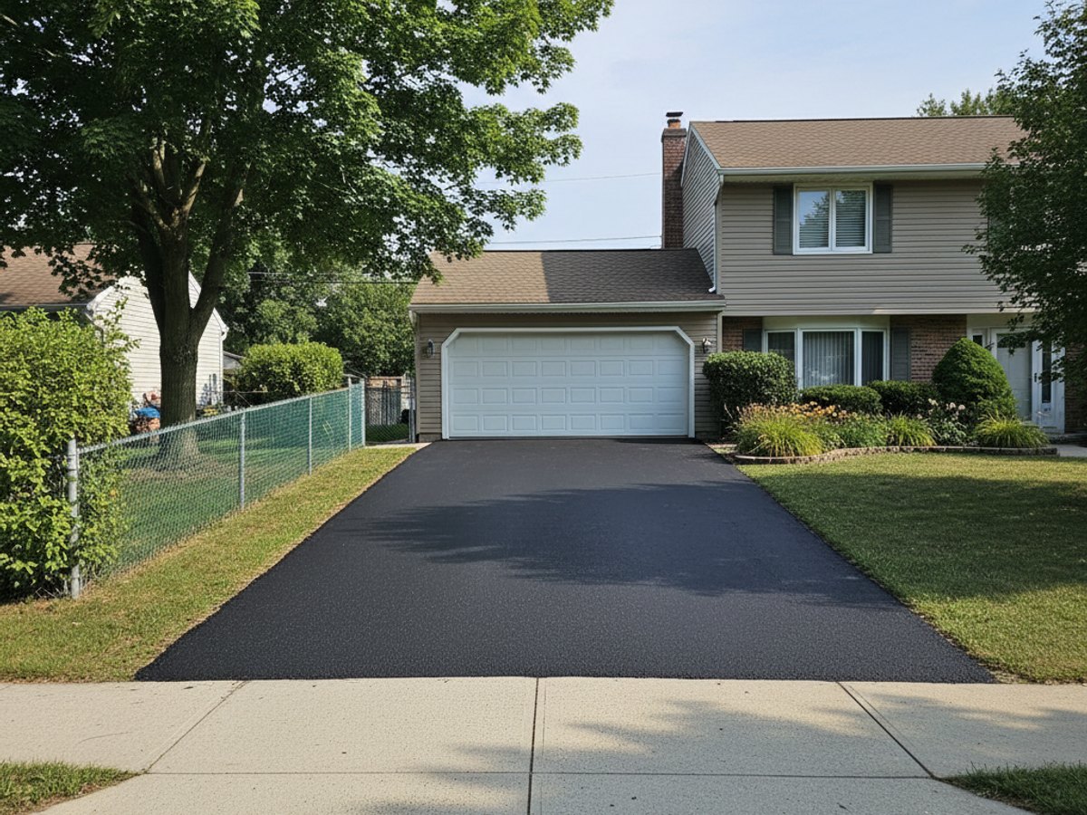 Asphalt Driveway Installation completed by Superior Asphalt Solutions in New York, NY