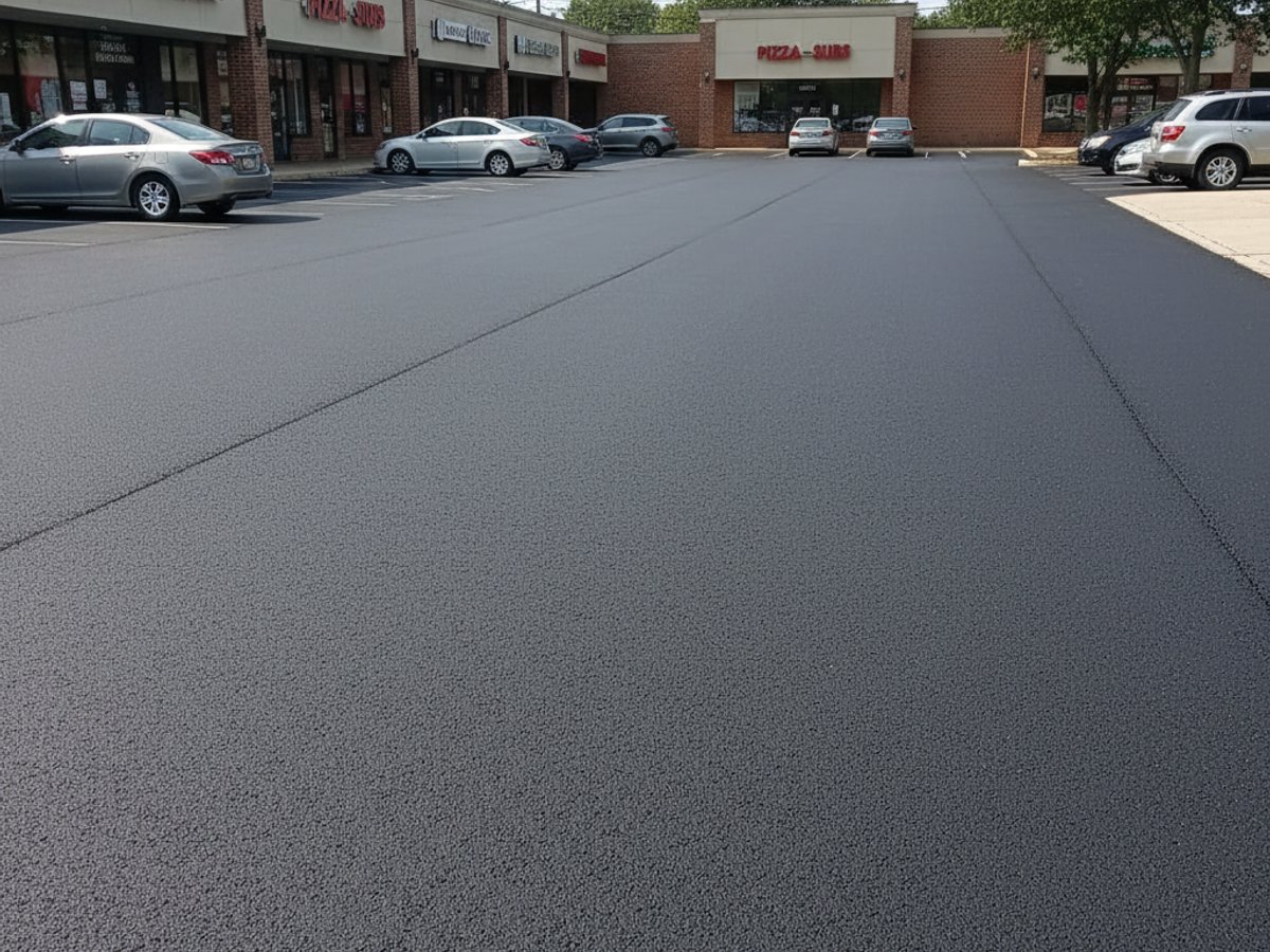 Asphalt Crack Repair completed by Superior Asphalt Solutions in Brookhaven, NY