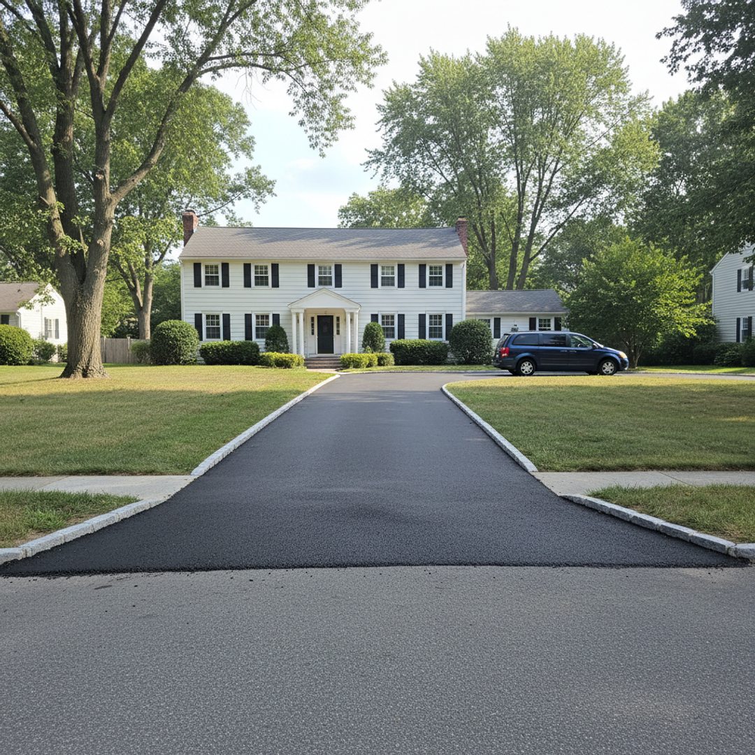Asphalt Parking Lot Paving completed by Superior Asphalt Solutions in Valley Stream, NY