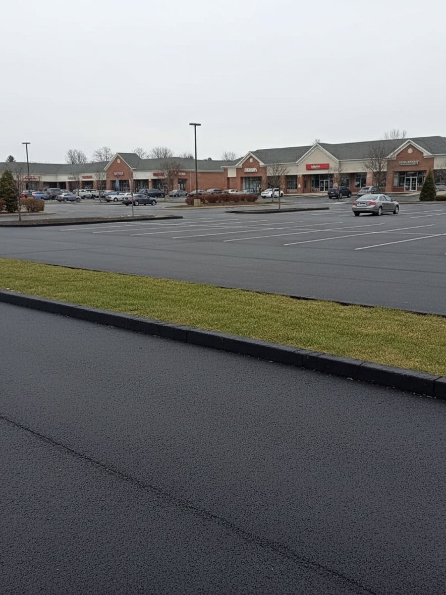 Asphalt Driveway Installation completed by Superior Asphalt Solutions in Mineola, NY